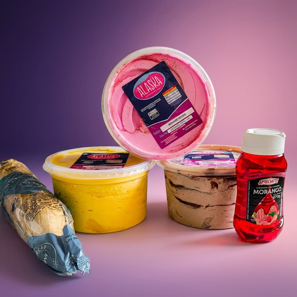 Copo de Açaí Recheado Alaska